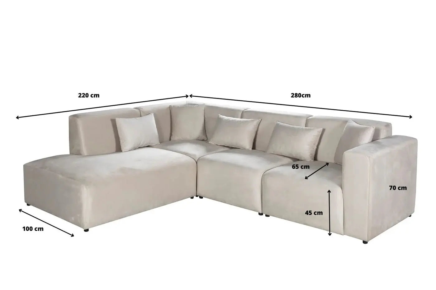 Canapé d'angle coco ACCESS MEUBLE