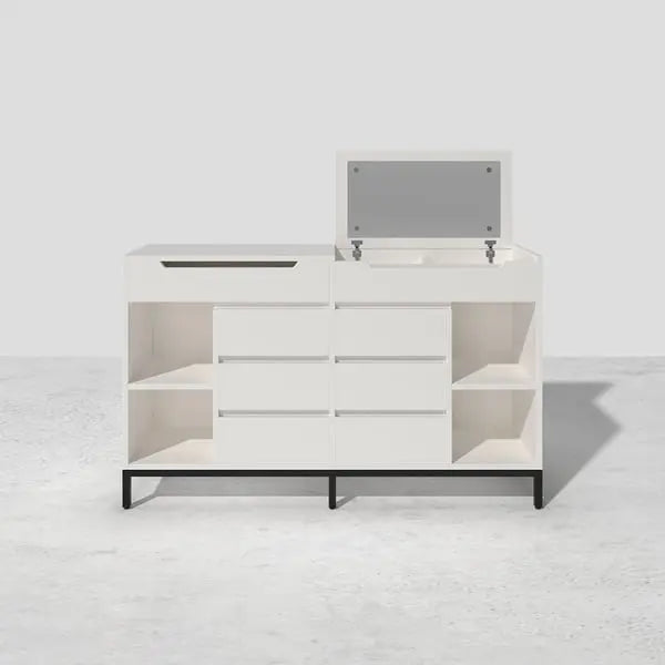 Commode à miroir avec 8 tiroirs de rangement ACCESS MEUBLE