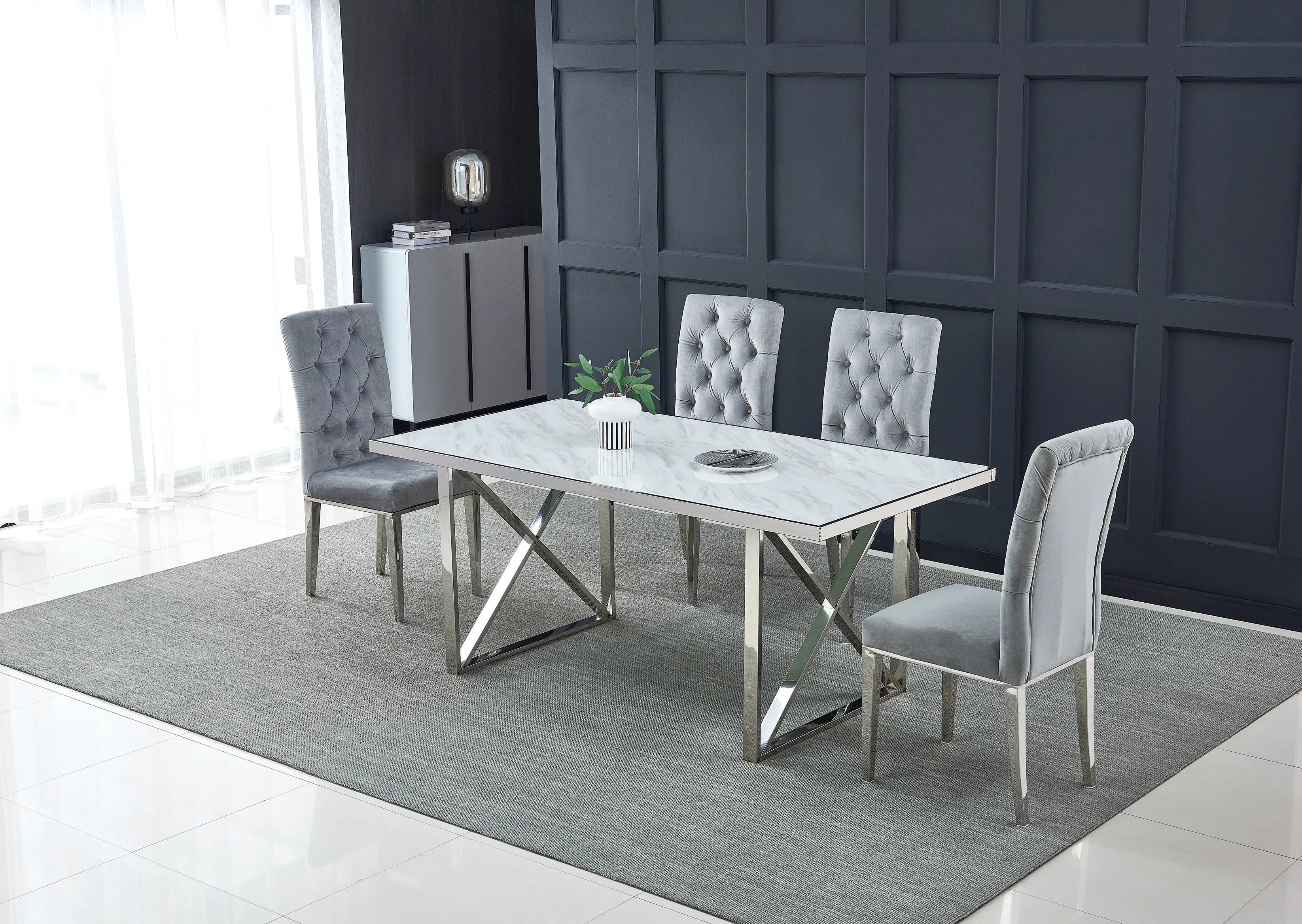 TABLE LEVANTO en marbre ACCESS MEUBLE
