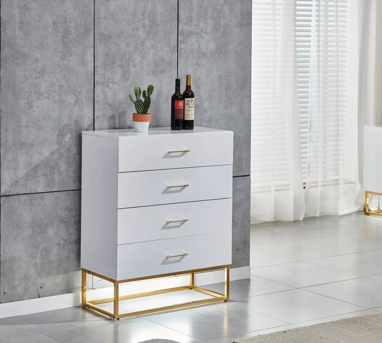 Commode ALYA en bois laqué ACCESS MEUBLE