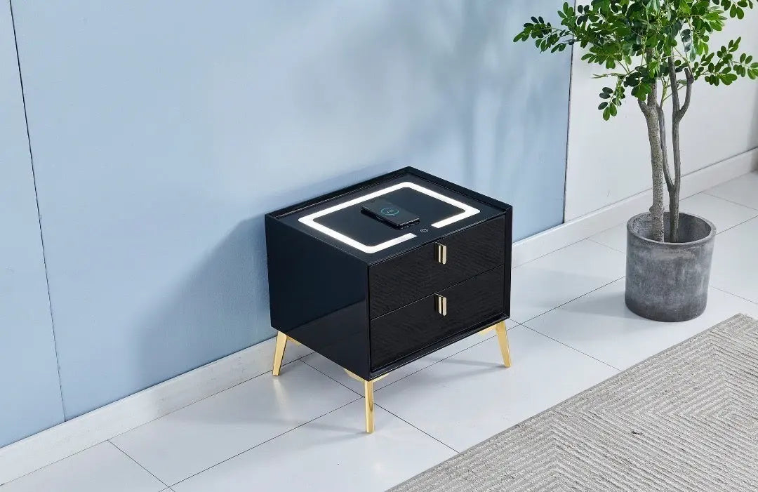 Chevet led avec chargeur à induction ACCESS MEUBLE