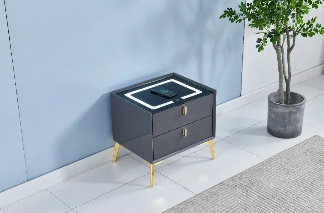Chevet led avec chargeur à induction ACCESS MEUBLE