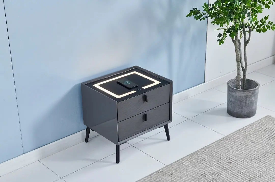 Chevet led avec chargeur à induction ACCESS MEUBLE
