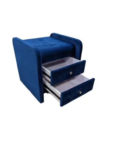 Chevet Edgard en velours ACCESS MEUBLE
