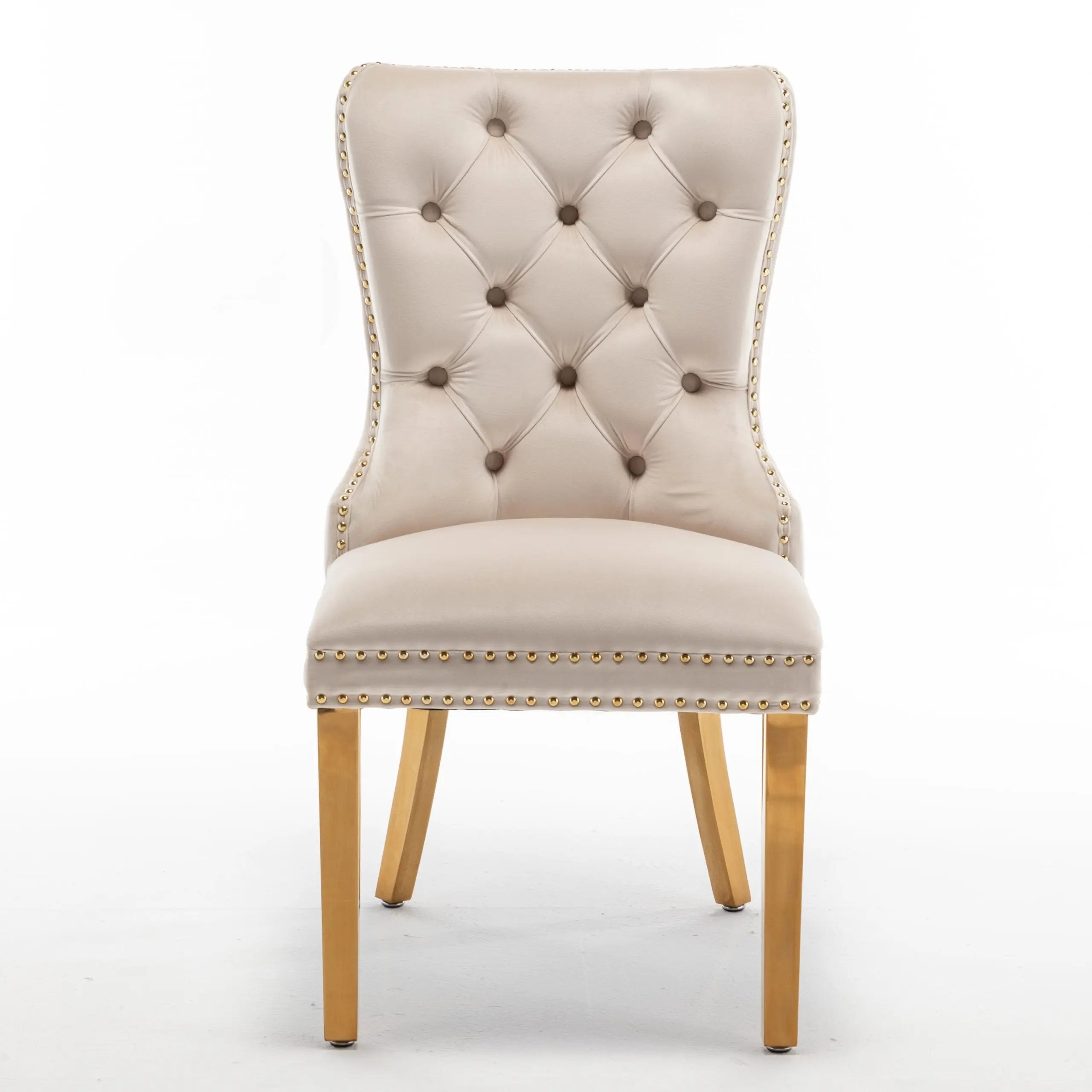 Chaise POIGNE rectangle en velours ACCESS MEUBLE