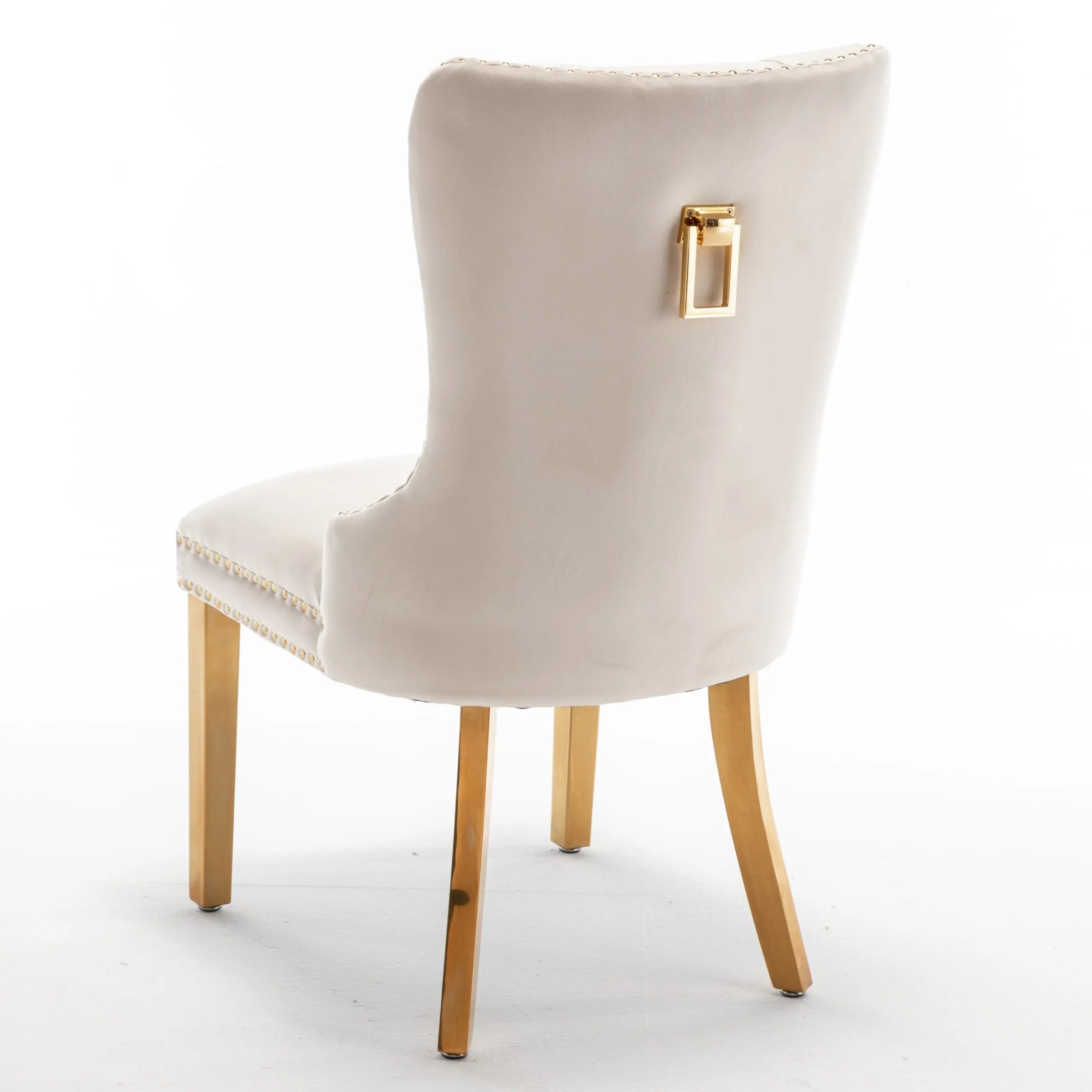 Chaise POIGNE rectangle en velours ACCESS MEUBLE