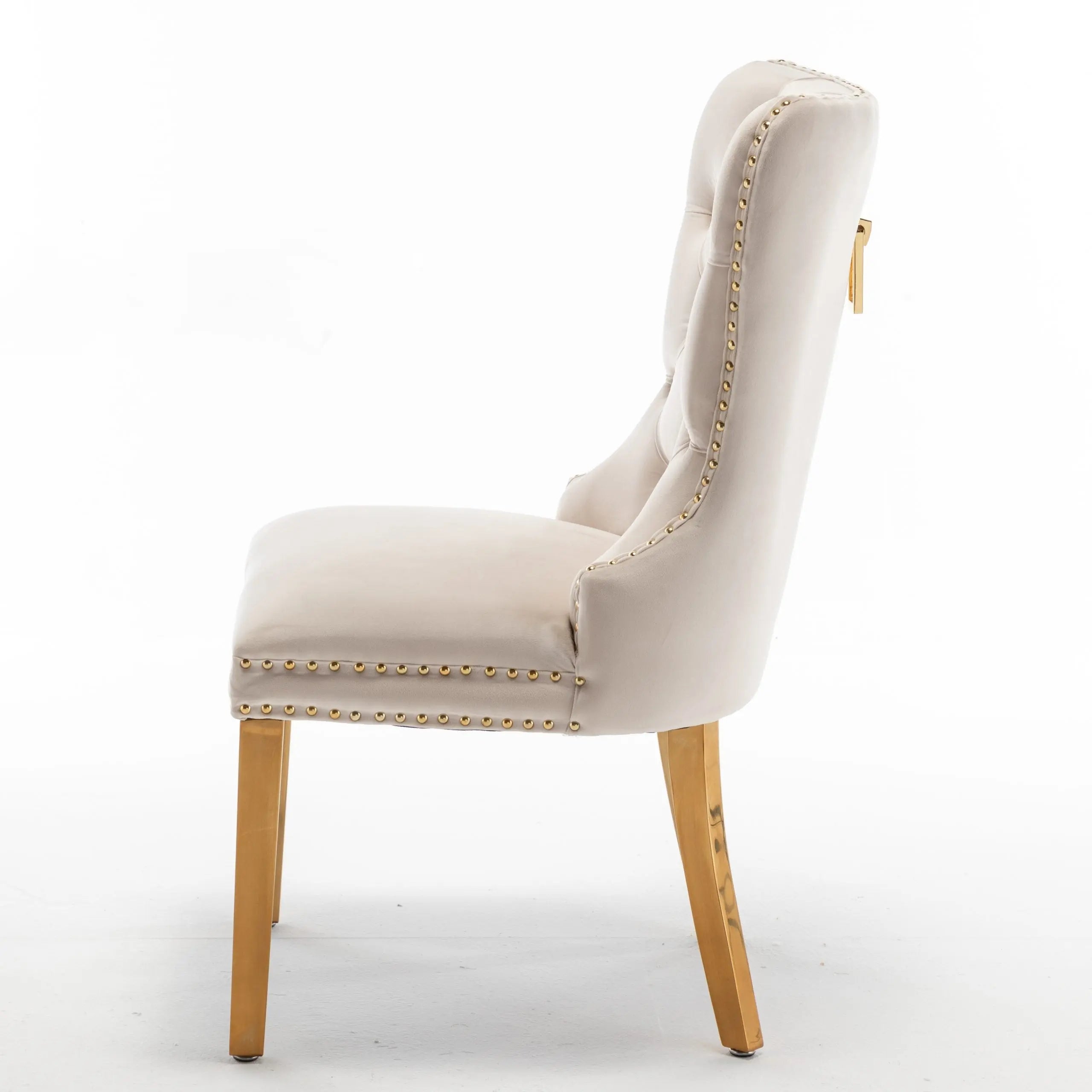 Chaise POIGNE rectangle en velours ACCESS MEUBLE