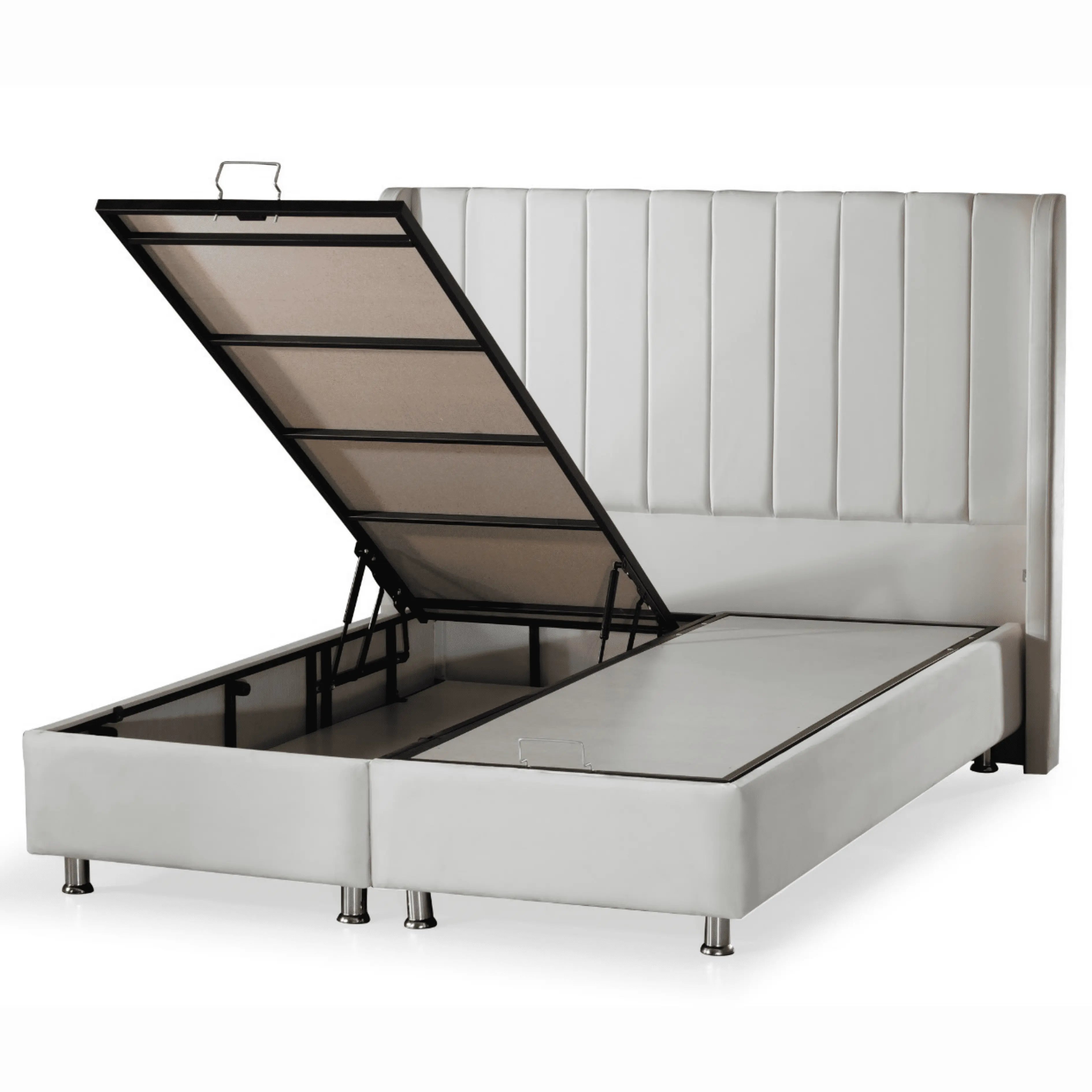 Lit Coffre TOKYO en velour ACCESS MEUBLE