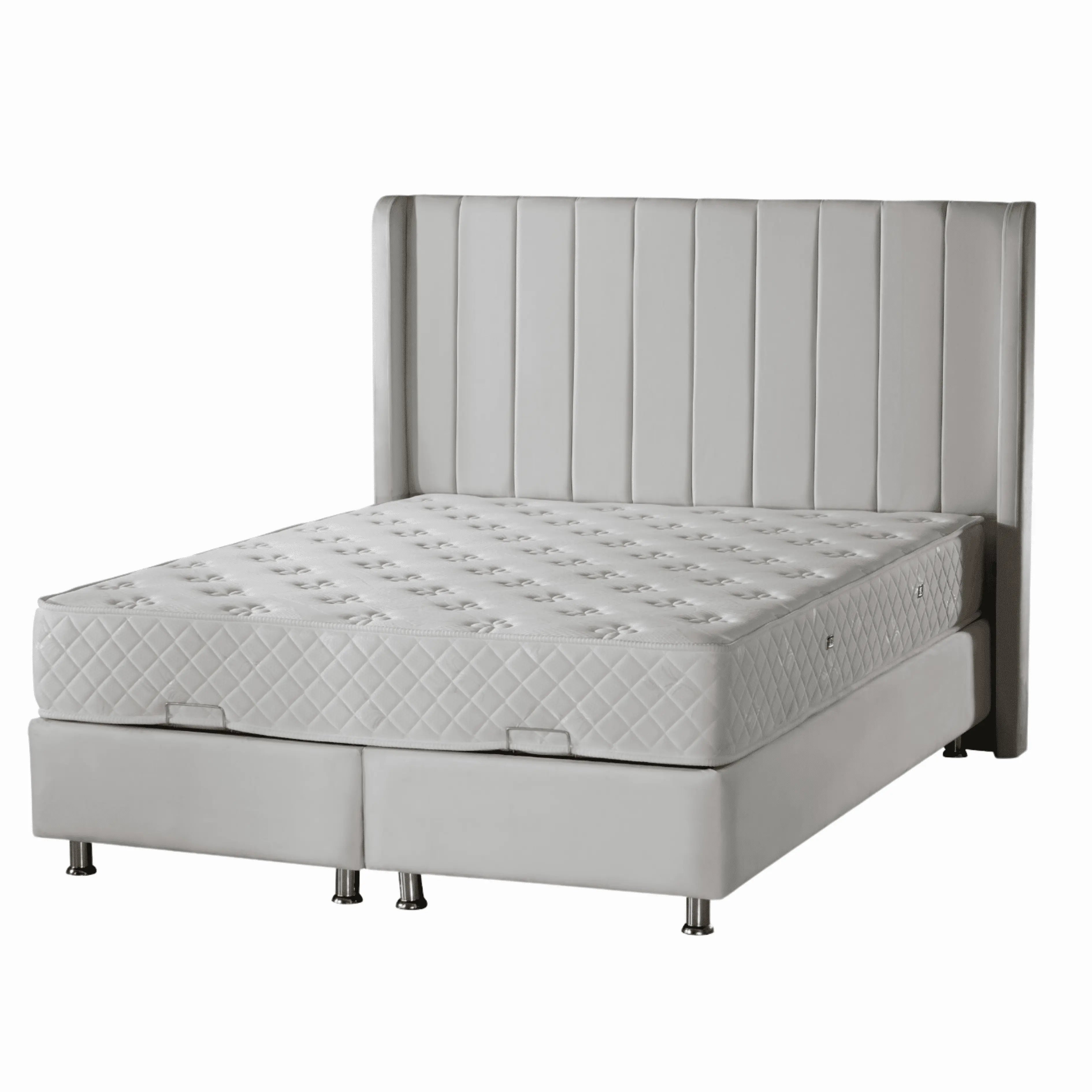 Lit Coffre TOKYO en velour ACCESS MEUBLE