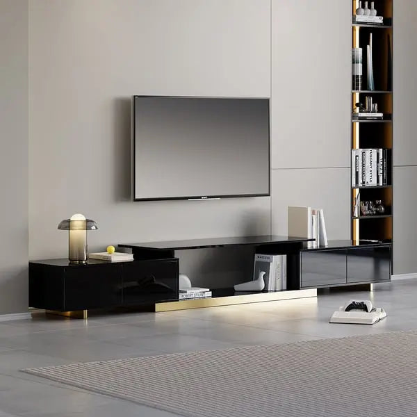 Meuble TV Brillant extensible moderne ACCESS MEUBLE