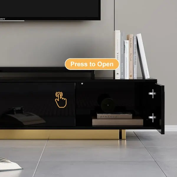 Meuble TV Brillant extensible moderne ACCESS MEUBLE