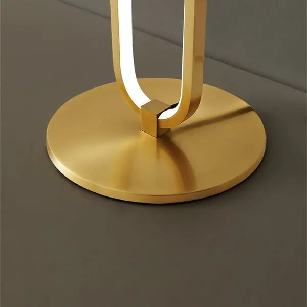 Lampadaire linéaire moderne LED métal doré ACCESS MEUBLE