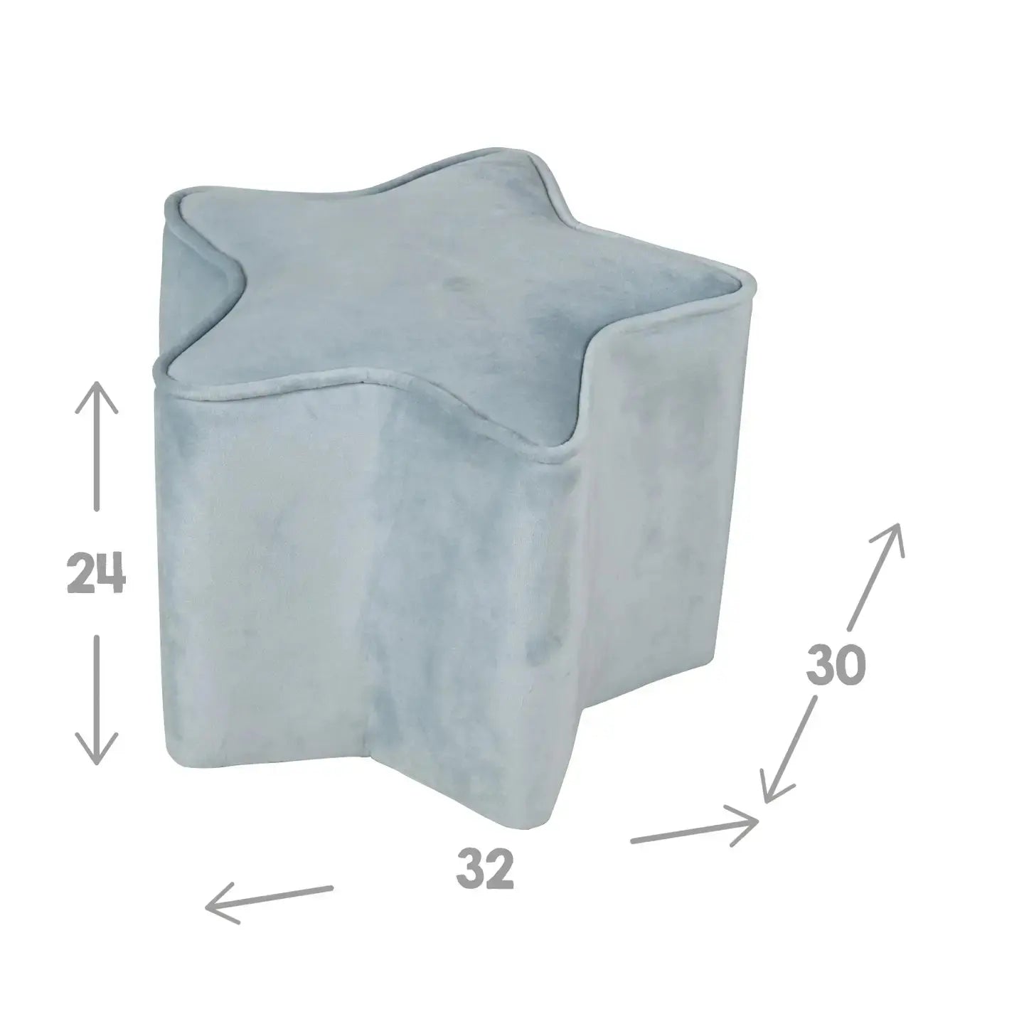 Tabouret pour enfants ROBA en forme d'étoile confortable ACCESS MEUBLE