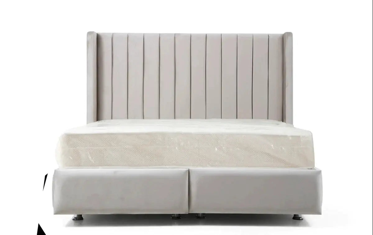 Lit Coffre TOKYO en velour ACCESS MEUBLE