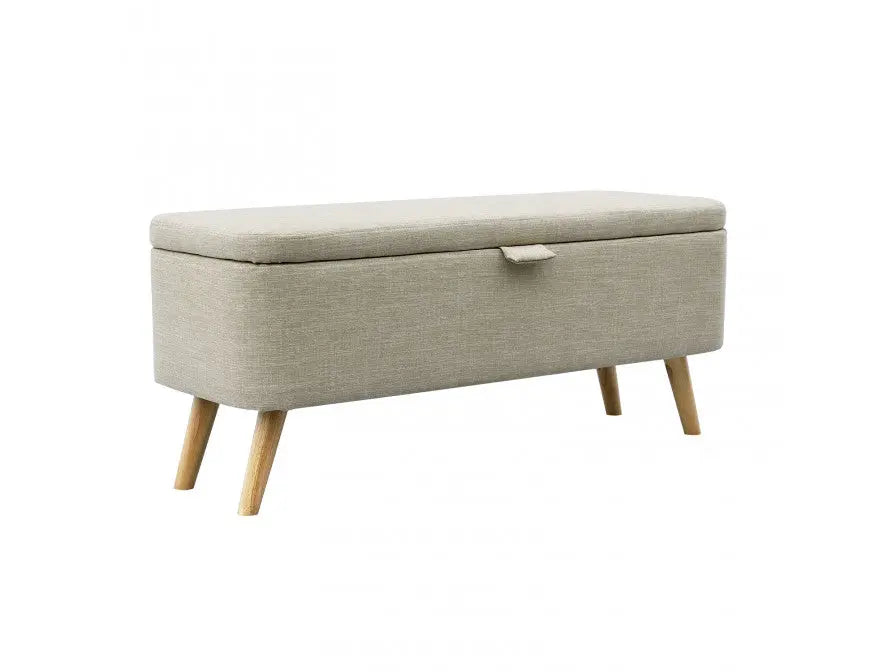 POLKA - Bout de lit avec rangement en tissu ACCESS MEUBLE