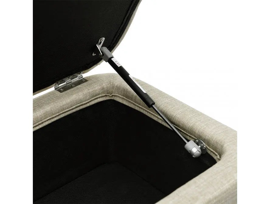 POLKA - Bout de lit avec rangement en tissu ACCESS MEUBLE