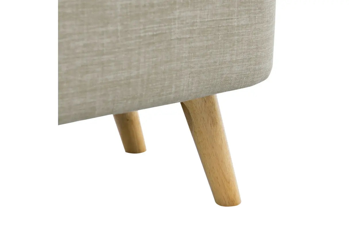 POLKA - Bout de lit avec rangement en tissu ACCESS MEUBLE
