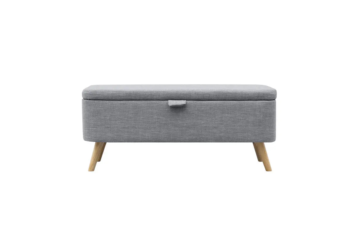 POLKA - Bout de lit avec rangement en tissu ACCESS MEUBLE