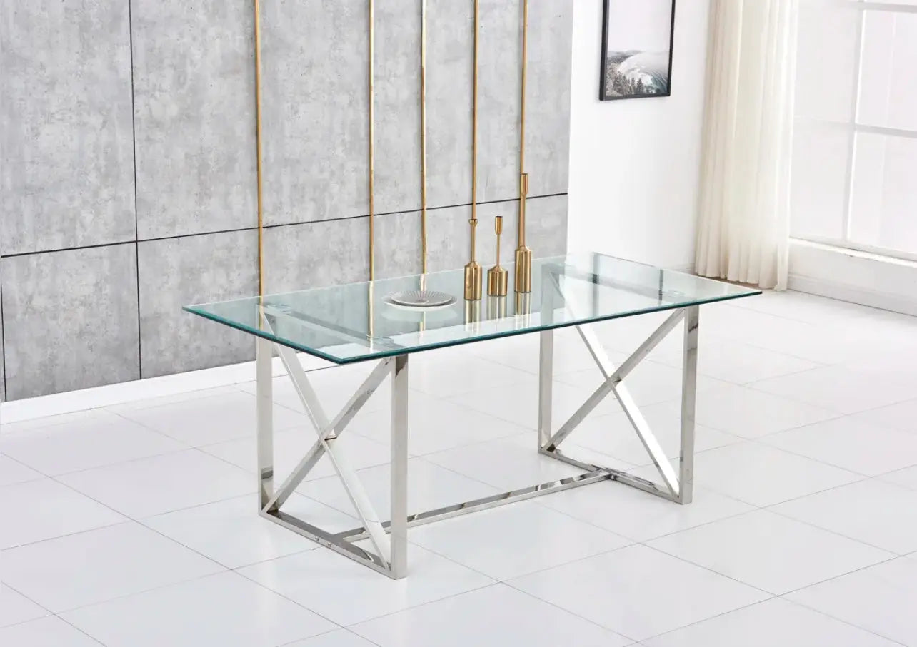 table KENSY transparente ACCESS MEUBLE