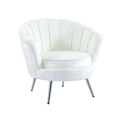 Fauteuil NYMPHEA en velours ACCESS MEUBLE