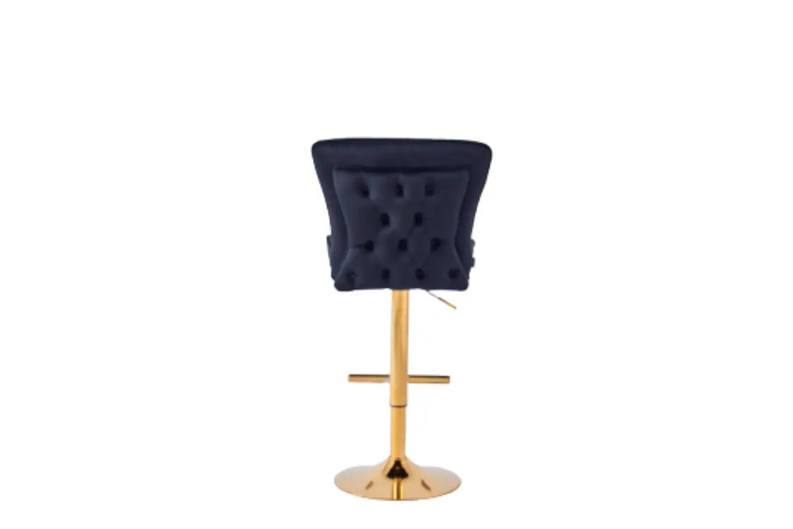 Tabouret de bar GABRIELLE en velours ACCESS MEUBLE