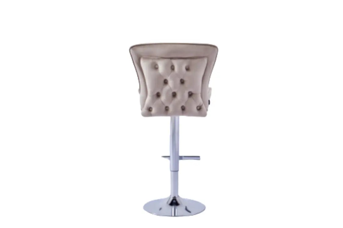 Tabouret de bar GABRIELLE en velours ACCESS MEUBLE