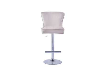 Tabouret de bar GABRIELLE en velours ACCESS MEUBLE