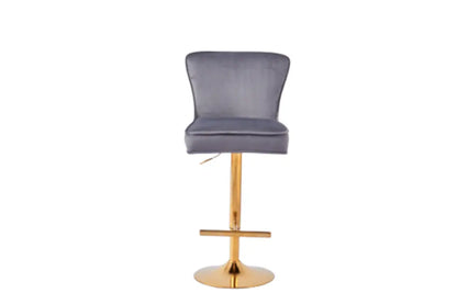 Tabouret de bar GABRIELLE en velours ACCESS MEUBLE