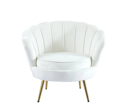 Fauteuil NYMPHEA en velours ACCESS MEUBLE