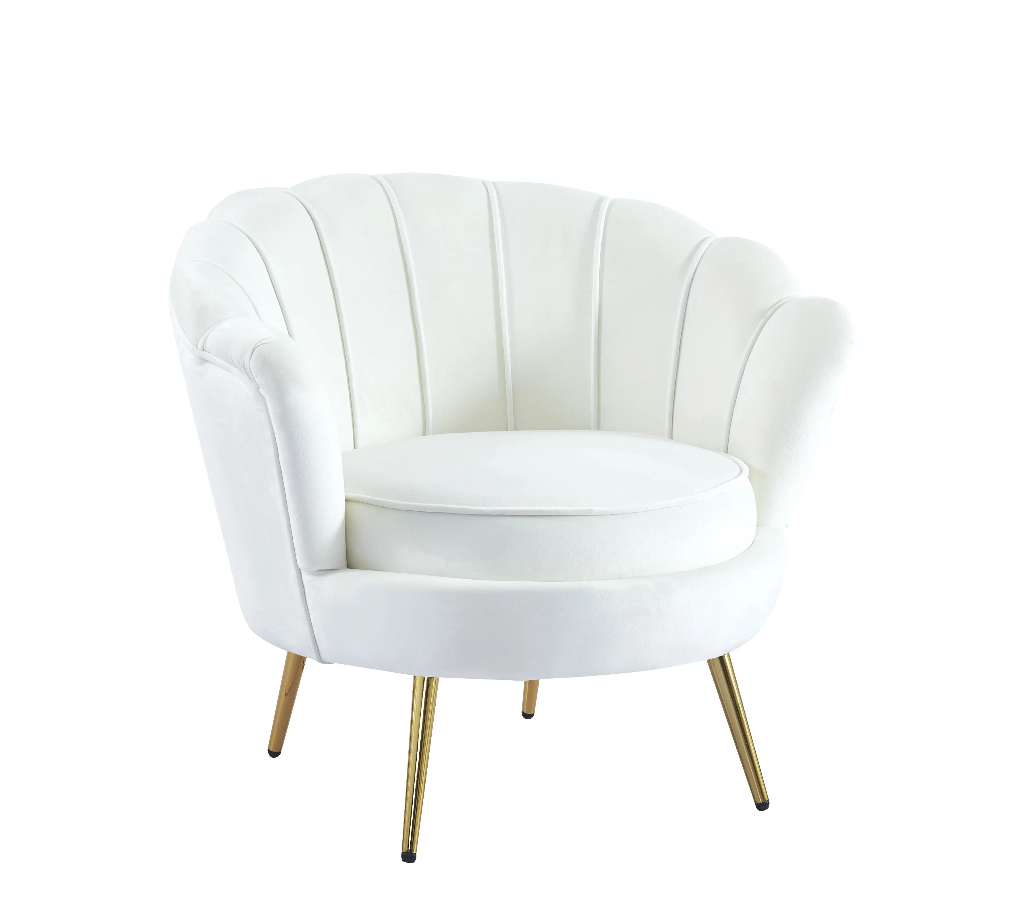 Fauteuil NYMPHEA en velours ACCESS MEUBLE