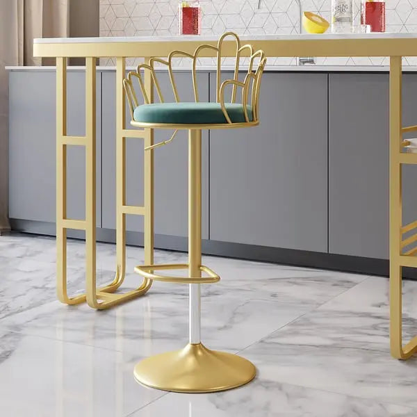 Tabourets gris modernes pour îlot de cuisine ACCESS MEUBLE