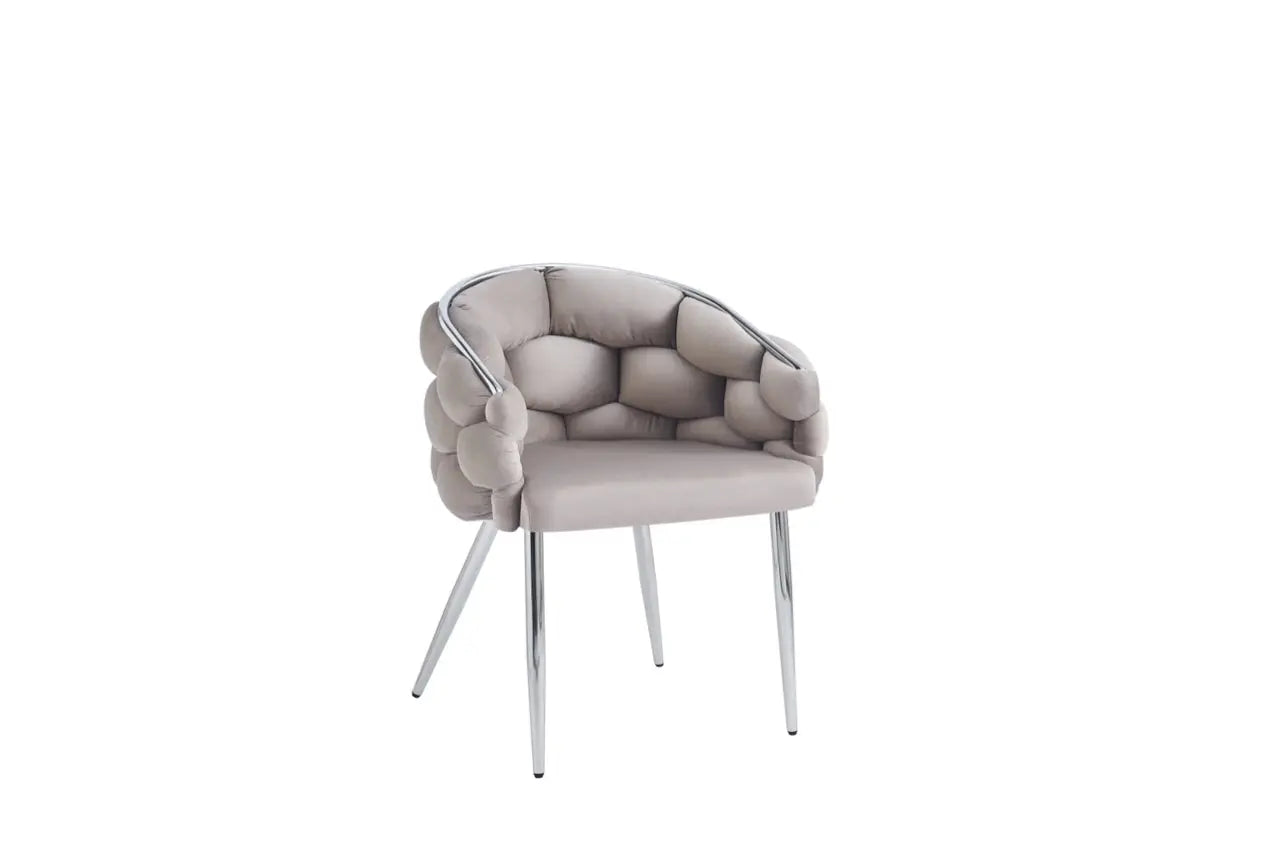 Chaise BALLON en velours ACCESS MEUBLE