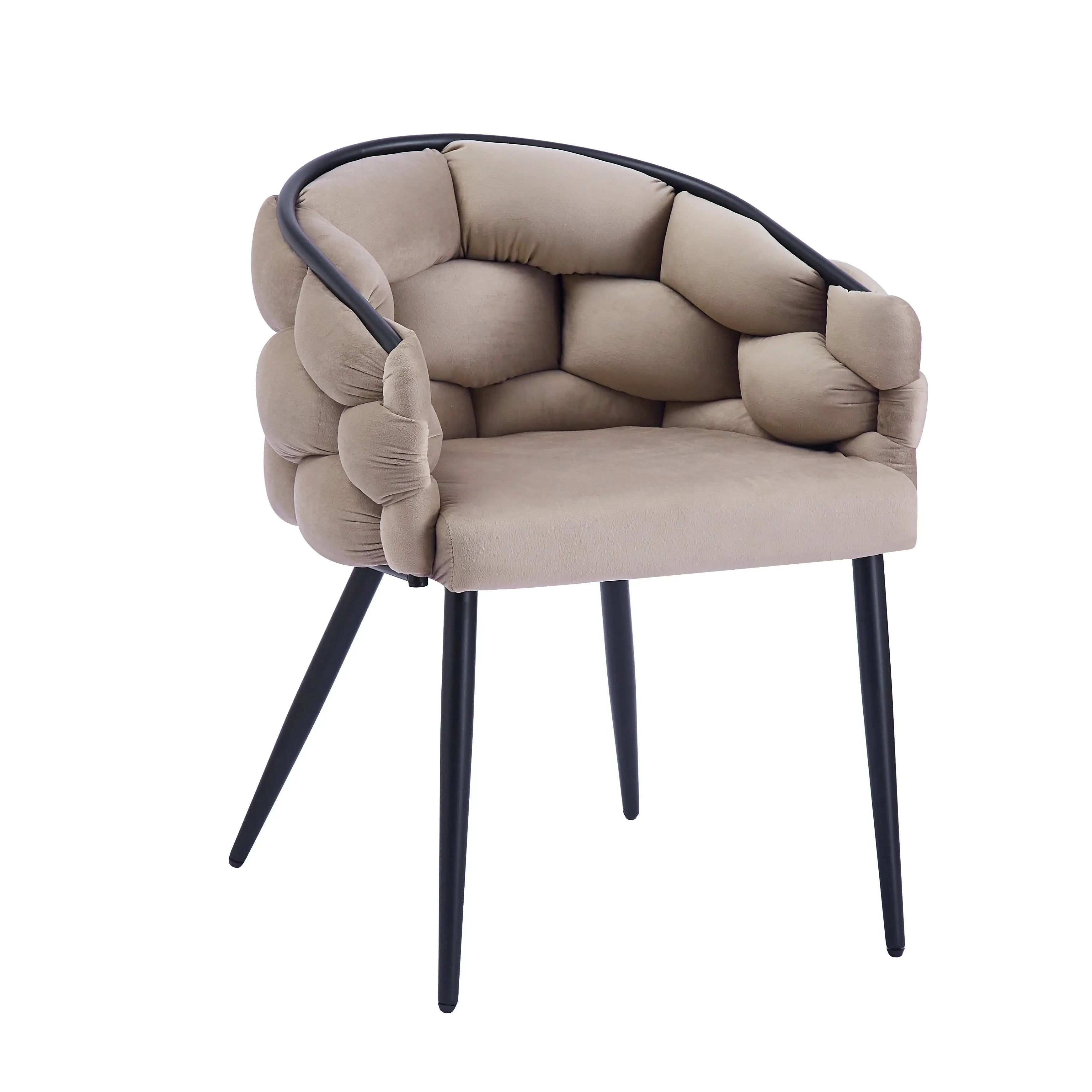 Chaise BALLON en velours ACCESS MEUBLE