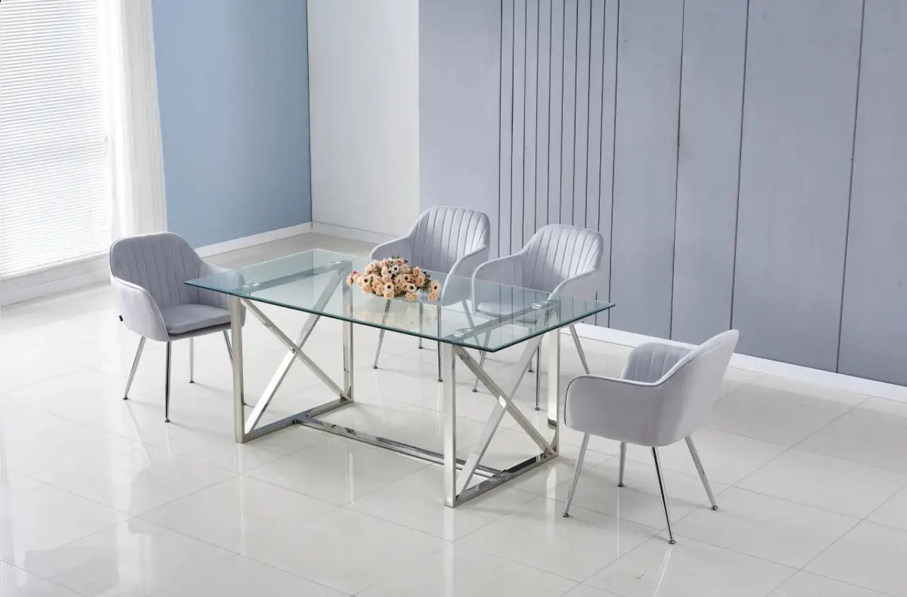 table KENSY transparente ACCESS MEUBLE