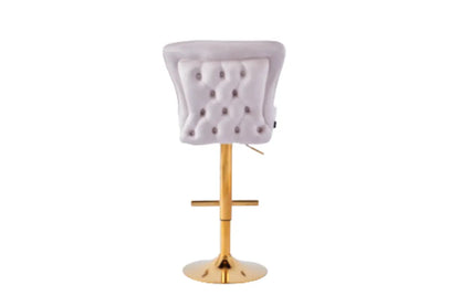 Tabouret de bar GABRIELLE en velours ACCESS MEUBLE