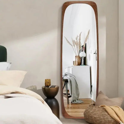 Grand miroir en bois avec cadre en noyer ACCESS MEUBLE