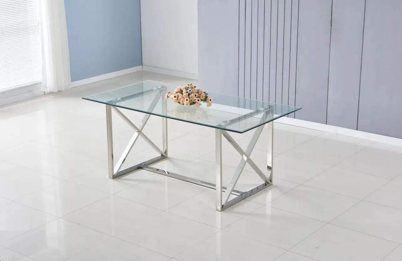 table KENSY transparente ACCESS MEUBLE