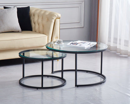 Table basse gigogne en metal