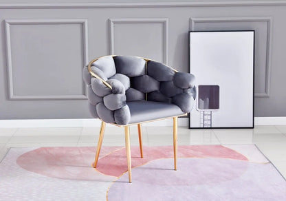 Chaise BALLON en velours ACCESS MEUBLE