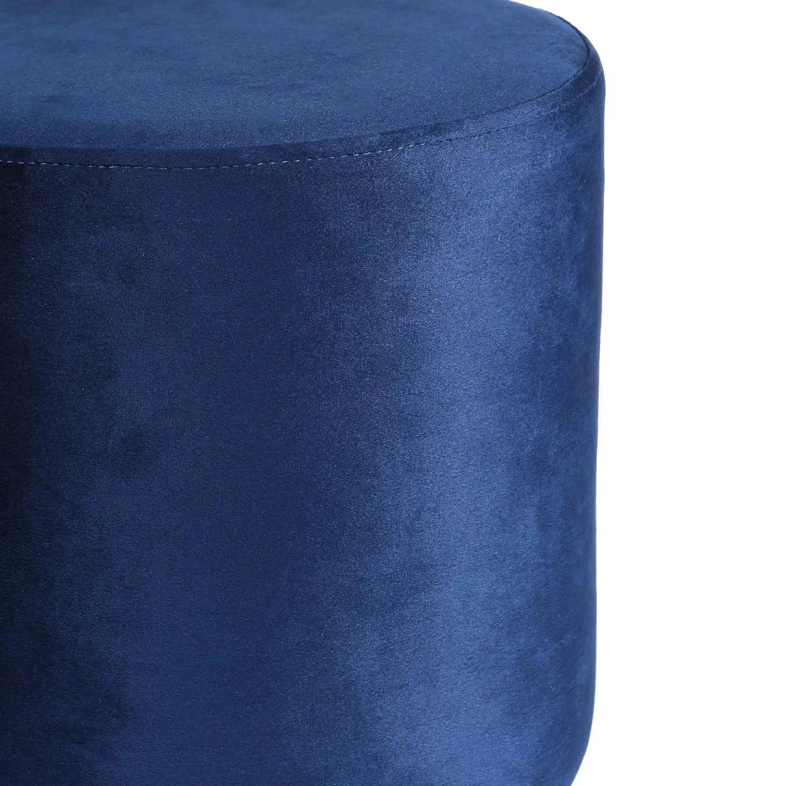 Pouf rond en velours HARBOUR ACCESS MEUBLE