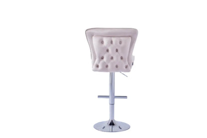 Tabouret de bar GABRIELLE en velours ACCESS MEUBLE