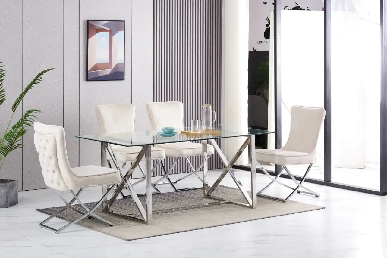 table KENSY transparente ACCESS MEUBLE