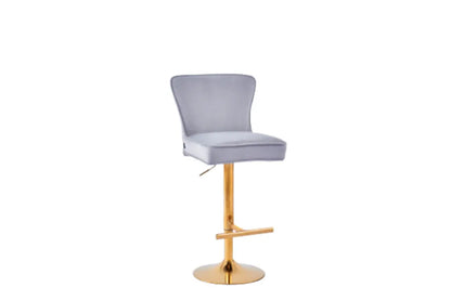 Tabouret de bar GABRIELLE en velours ACCESS MEUBLE