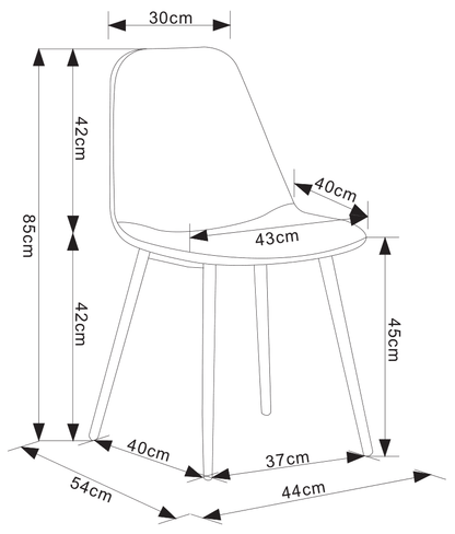 Chaise scandinave ACCESS MEUBLE