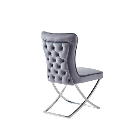 Chaise GABRIELLE en velours ACCESS MEUBLE