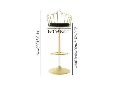 Tabourets gris modernes pour îlot de cuisine ACCESS MEUBLE