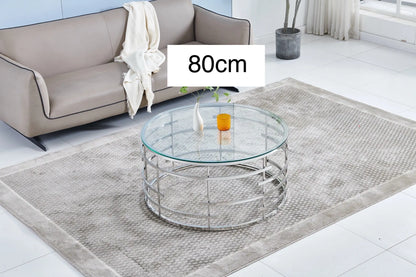 Table basse MONACO en acier inoxydable ACCESS MEUBLE