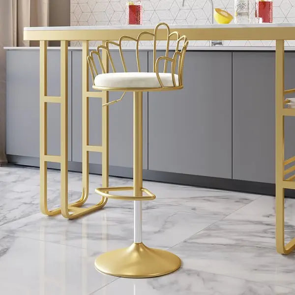 Tabourets gris modernes pour îlot de cuisine ACCESS MEUBLE