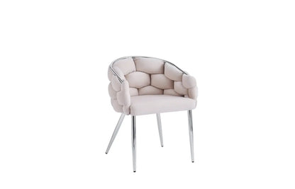 Chaise BALLON en velours ACCESS MEUBLE