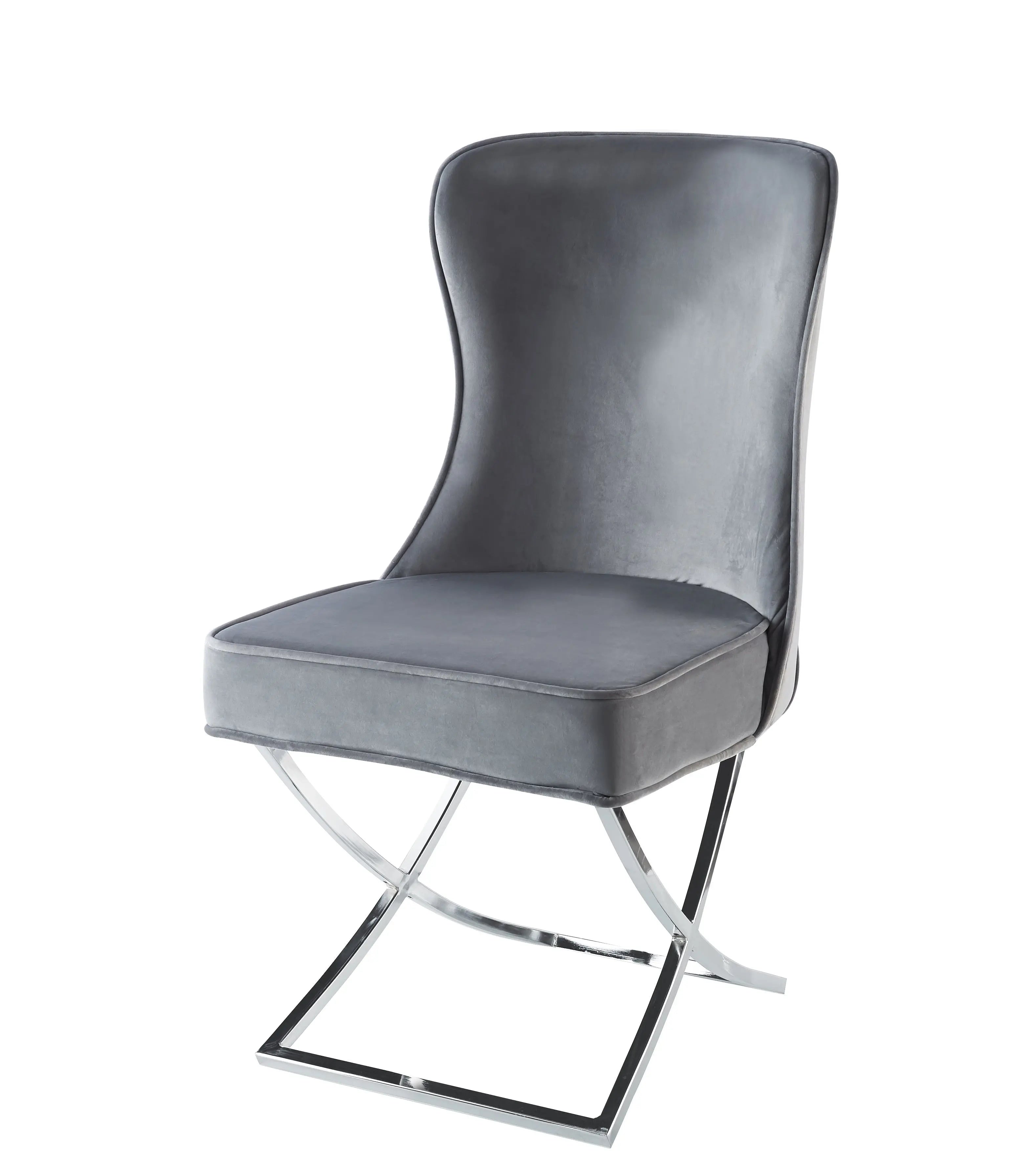 Chaise GABRIELLE en velours ACCESS MEUBLE